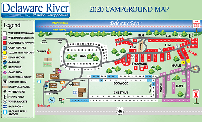 Campgroud Map 